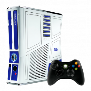 Набор Консоль Microsoft Xbox 360 S Star Wars Limited Edition Freeboot 500GB White Blue + 5 Встроенных Игр Б/У + Геймпад Беспроводной RMC Black Новый Набор Консоль Microsoft Xbox 360 S Star Wars Limited Edition Freeboot 500GB White Blue + 5 Встроенных Игр Б/У + Геймпад Беспроводной RMC Black Новый - Retromagaz