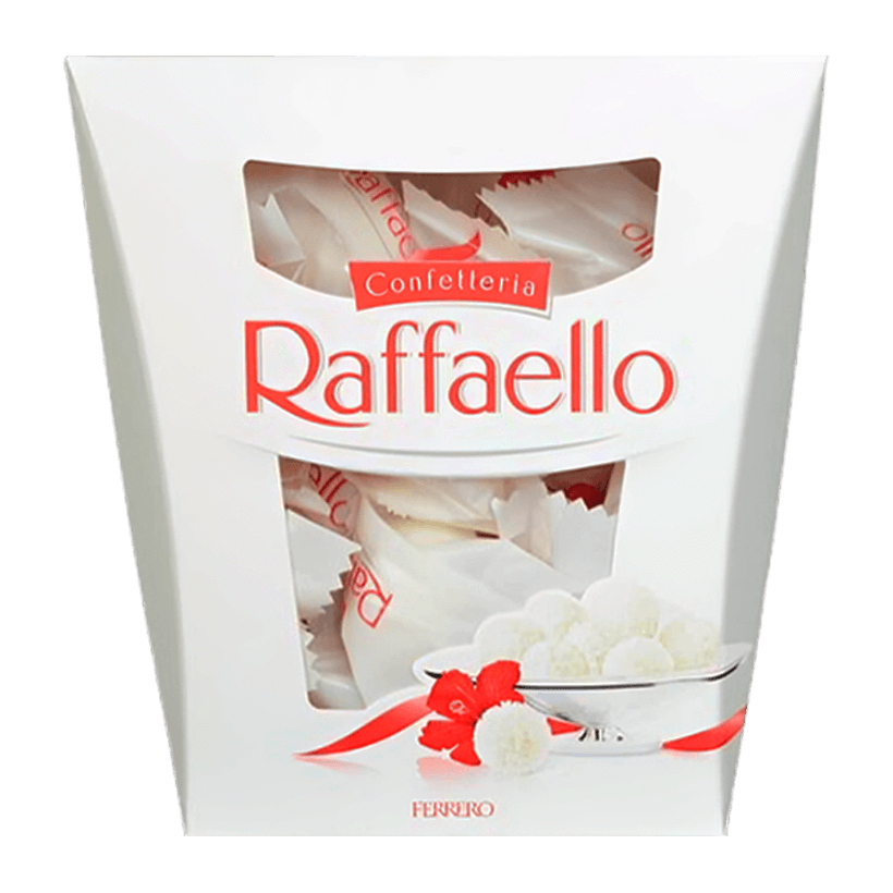 Конфеты Ferrero Rocher Raffaello 230g - Retromagaz