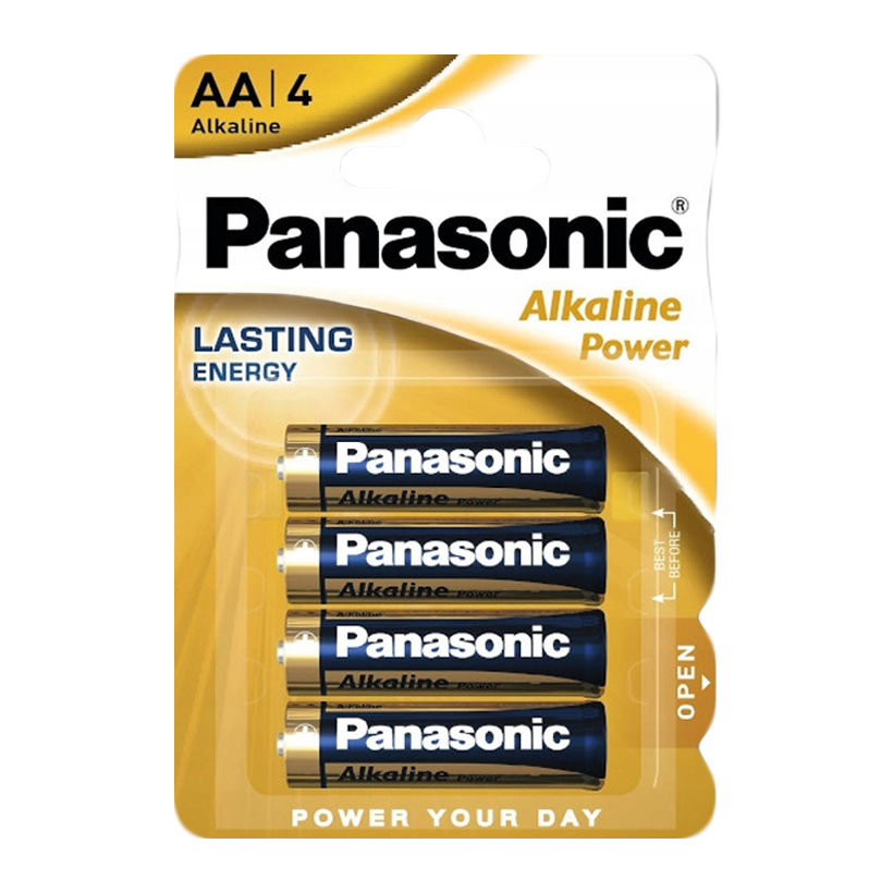 Батарейка Panasonic AA Bat Alkaline Power Blue - Retromagaz