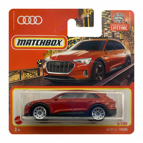 Машинка Большой Город Matchbox Audi e-tron Metro 1:64 HVN88 Red