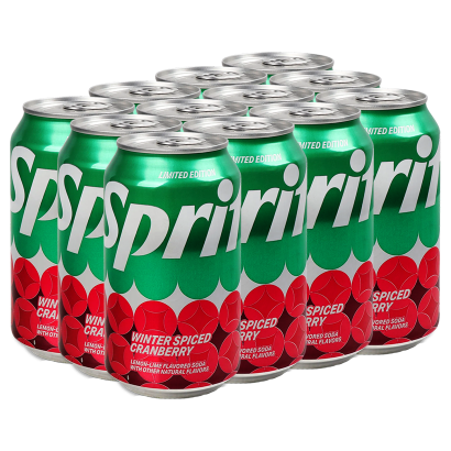Набор Напиток 12шт Sprite Cranberry 355ml - Retromagaz
