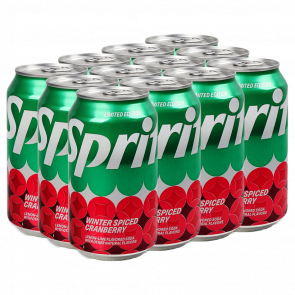Набор Напиток 12шт Sprite Cranberry 355ml