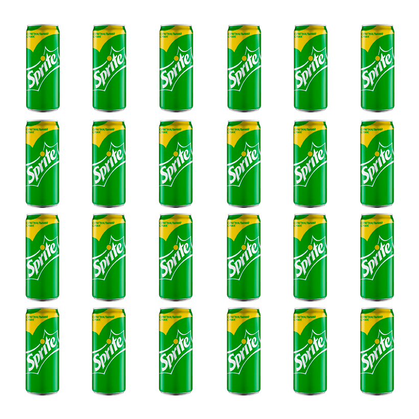 Набор Напиток 12шт Sprite Классический 330ml - Retromagaz