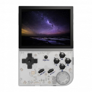 Консоль Anbernic RG35xx + 5000 Встроенных Игр 64GB Trans-White