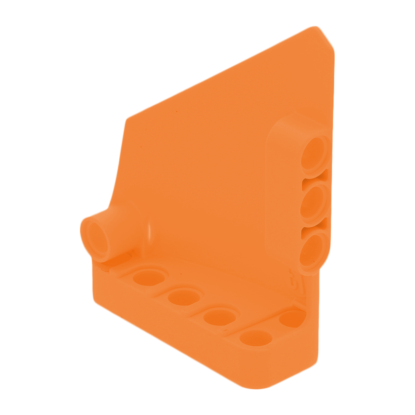 Technic Lego Панель Скошена #14 Large Short Smooth Side B 64680 6028760 6143018 Orange Б/У - Retromagaz