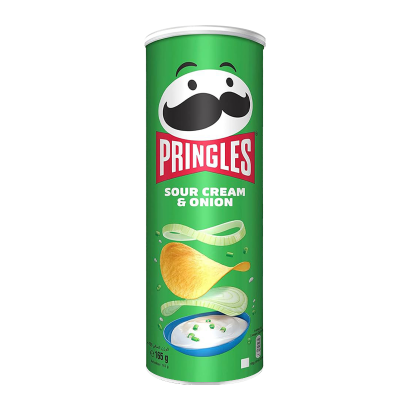 Чіпси Pringles Sour Cream & Onion 165g 5053990127740 - Retromagaz
