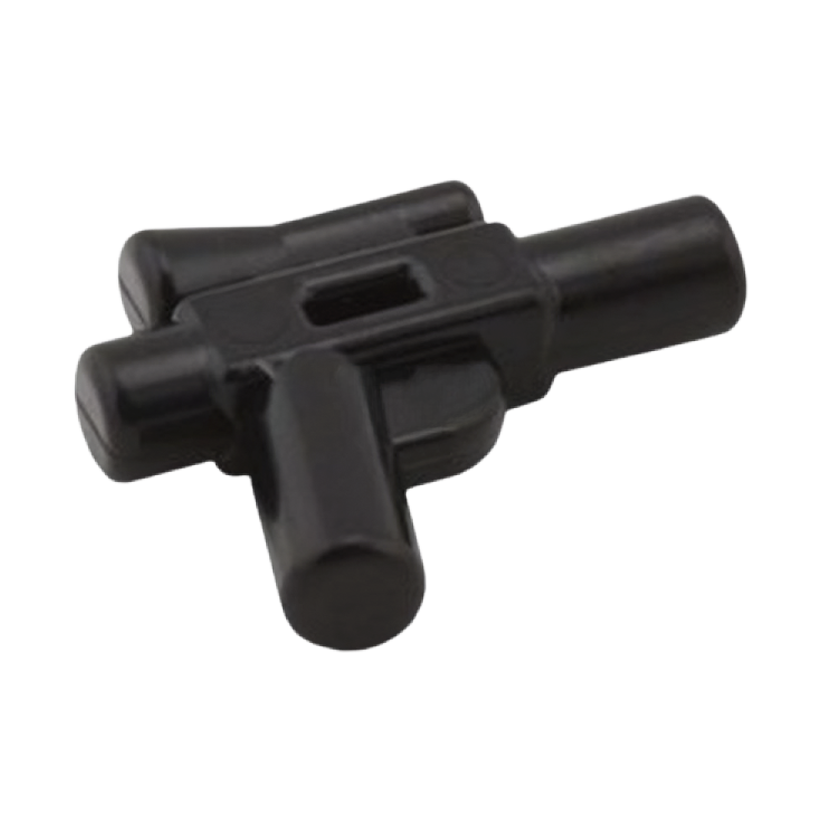 Оружие 4шт Lego Star Wars Blaster Small 92738 4609050 Black Новый - Retromagaz