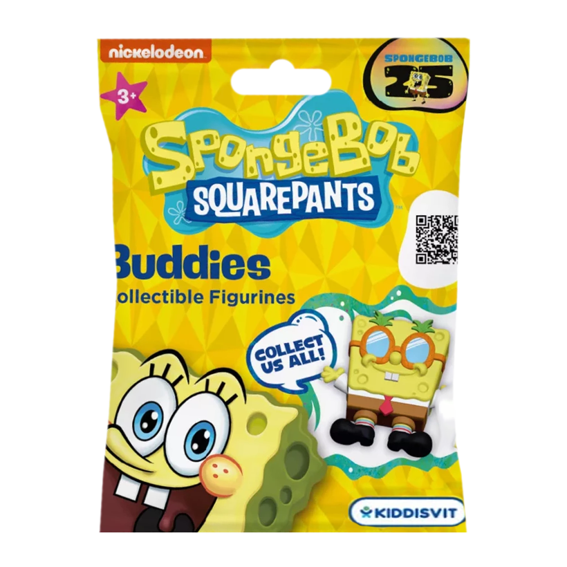Фигурка Cool Things Сюрприз SpongeBob Squarepants Губка Боб Квадратные Штаны в Ассортименте 60mm SP007 - Retromagaz
