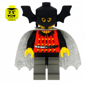 Фигурка Lego Fright Knights Bat Lord with Cape Castle cas022 Б/У - Retromagaz