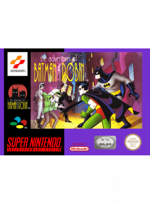 Игра Nintendo SNES The Adventures of Batman & Robin Europe Английская Версия Без Мануала Б/У - Retromagaz