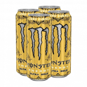 Набор Напиток Энергетический 4шт Monster Energy Ultra Gold Pineapple 500ml Набор Напиток Энергетический 4шт Monster Energy Ultra Gold Pineapple 500ml - Retromagaz