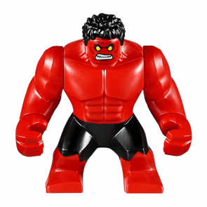 Фігурка Lego Marvel Red Hulk Giant Yellow Eyes Super Heroes sh0370 Б/У - Retromagaz