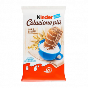 Бісквіт Kinder Злаковий Colazione Piu (10 Бісквітів) 290g - Retromagaz