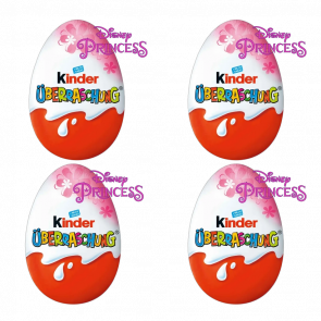 Набор Шоколадное Яйцо 4шт Kinder Disney Princess 20g - Retromagaz