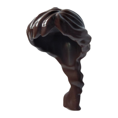 Волосся Lego Другое Female Ponytail Long French Braided Другое 88286 4581313 6560541 Dark Brown Б/У - Retromagaz