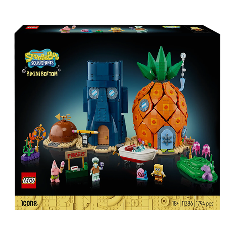 Конструктор Lego Bikini Bottom Icons 11386 Новый - Retromagaz
