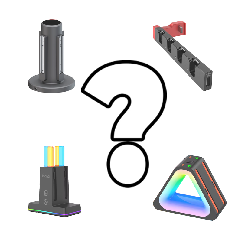 Зарядное Устройство RMC Switch Charging Stand for 2 Joy-Con В Ассортименте Б/У - Retromagaz