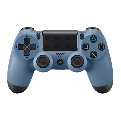 Геймпад Бездротовий Sony PlayStation 4 DualShock 4 Uncharted 4 Limited Edition Version 1 Blue Б/У - Retromagaz