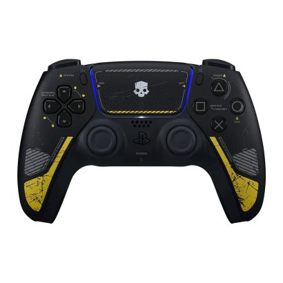 Геймпад Беспроводной Sony PlayStation 5 DualSense Helldivers 2 Limited Edition Black Б/У - Retromagaz