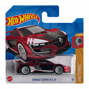 Машинка Базова Hot Wheels Renault Sport R.S. 01 Super Treasure Hunt STH Turbo 1:64 HKL21 Red