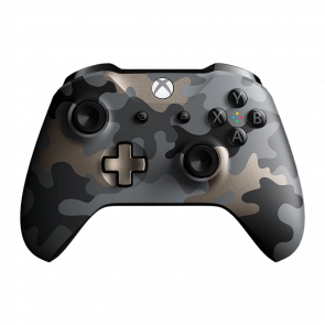 Геймпад Бездротовий Microsoft Xbox One Version 2 Night Ops Camo Special Edition 3.5mm Б/У Хороший Геймпад Бездротовий Microsoft Xbox One Version 2 Night Ops Camo Special Edition 3.5mm Б/У Хороший - Retromagaz