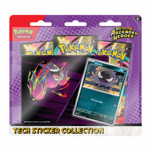 Картки Коллекционная Игра Pokemon Mega Evolution - Ascended Heroes Tech Sticker Collection - Retromagaz