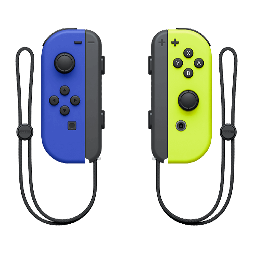 Контролери Бездротовий Nintendo Switch Joy-Con Blue Neon Yellow Новий - Retromagaz