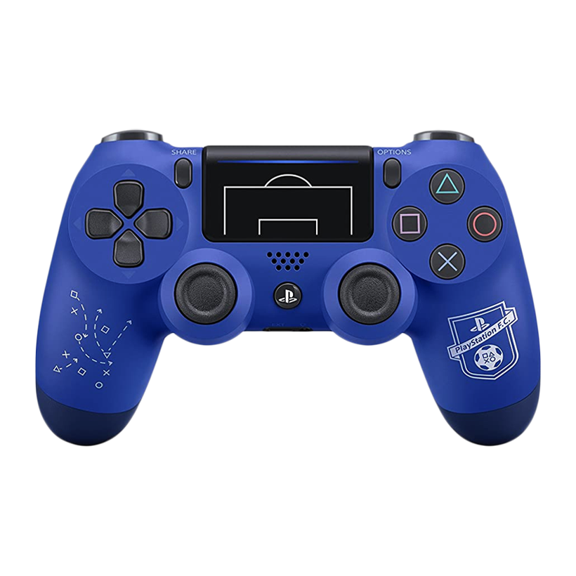 Геймпад Беспроводной Sony PlayStation 4 DualShock 4 F.C. Champions League Limited Edition Version 2 Blue Б/У - Retromagaz
