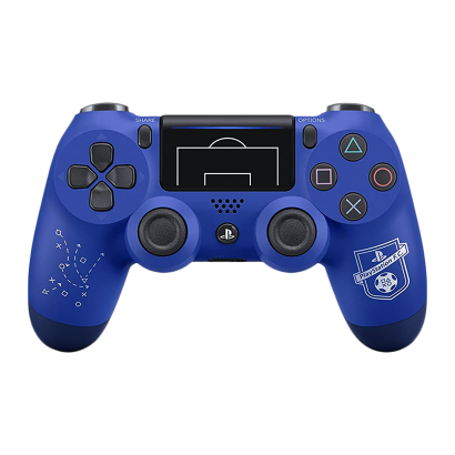 Геймпад Бездротовий Sony PlayStation 4 DualShock 4 F.C. Champions League Limited Edition Version 2 Blue Б/У - Retromagaz