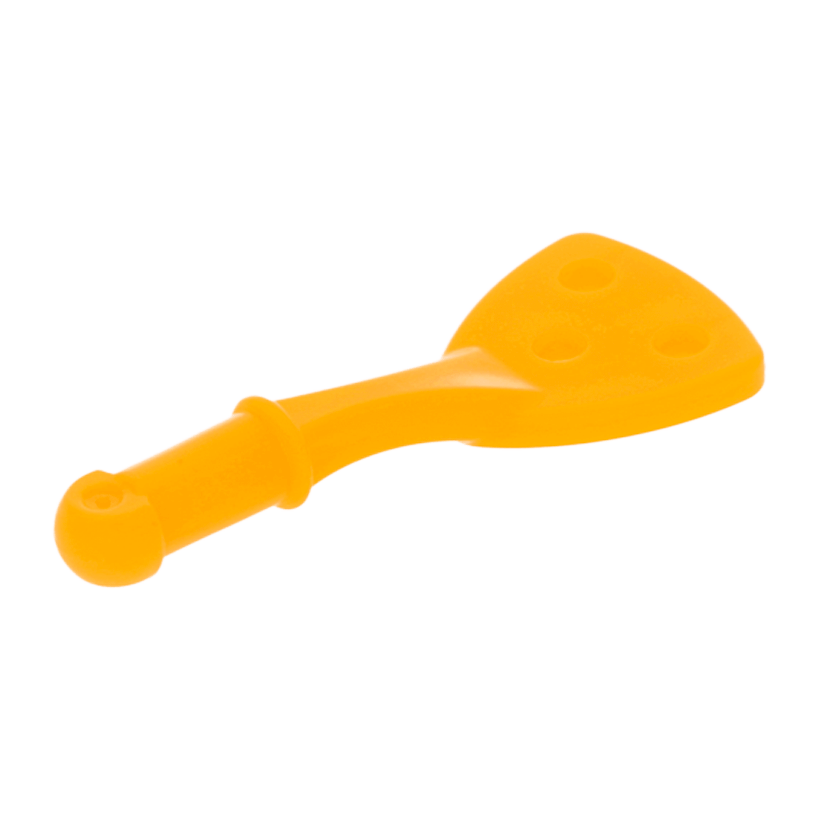 Посуд 2шт Lego Spatula with Holes 93082e 6037810 Bright Light Orange Б/У - Retromagaz