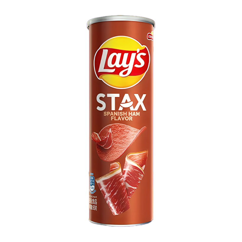 Чипсы Lay's Stax Азиатские со Вкусом Испанского Хамона 90g - Retromagaz