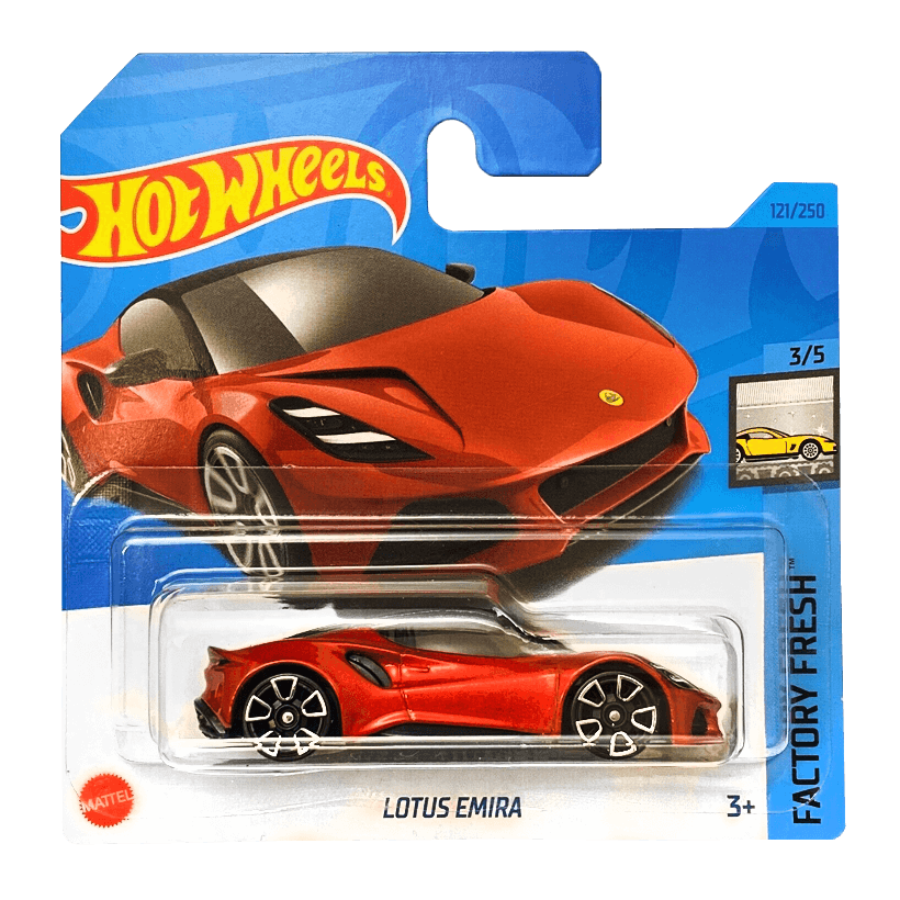 Машинка Базова Hot Wheels Lotus Emira Factory Fresh 1:64 HKJ30 Red - Retromagaz