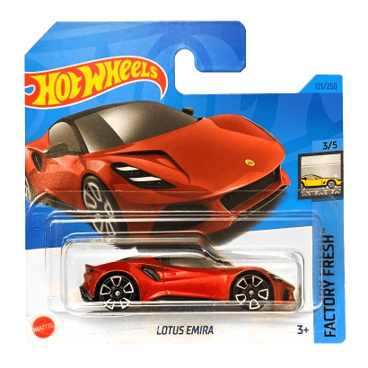 Машинка Базова Hot Wheels Lotus Emira Factory Fresh 1:64 HKJ30 Red - Retromagaz