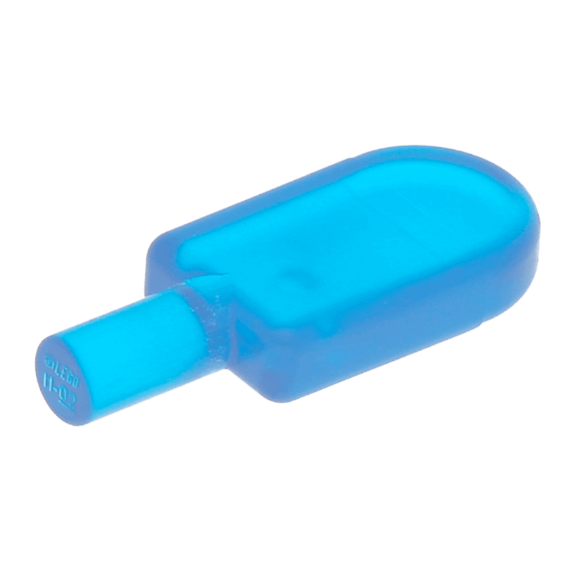 Еда Lego Ice Pop Lollipop Popsicle 30222 32981 6039211 Trans-Medium Blue Б/У - Retromagaz