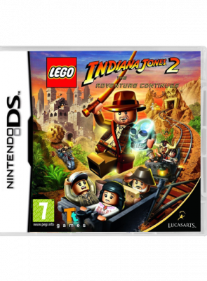 Игра Nintendo DS Lego Indiana Jones 2: The Adventure Continues Английская Версия Б/У