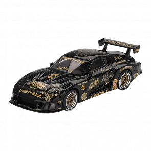 Машинка Premium MINI GT Mazda RX-7 LB-Super Silhouette FD Niles 1:64 Diecast Model Araba 1:64 MGT01101 Black - Retromagaz