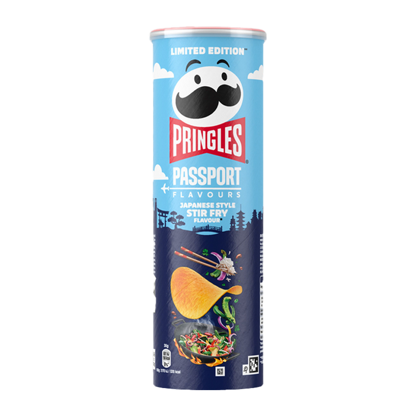 Чипсы Pringles Passport Flavours Japanese Style Stir Fry 165g - Retromagaz
