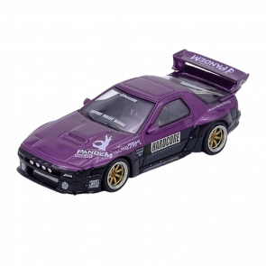 Машинка Premium INNO64 Mazda RX-7 FC3S “Pandem Rocket Bunny” 1:64 IN64-RX7FCP-PB Purple - Retromagaz