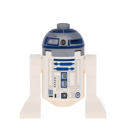 Фігурка Lego R2-D2 Astromech Flat Silver Head Red Dots Star Wars Дроїд sw0527a Новий - Retromagaz