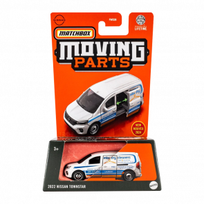 Тематическая Машинка Matchbox 2022 Nissan Townstar Moving Parts 1:64 FWD28/HVM91 White - Retromagaz