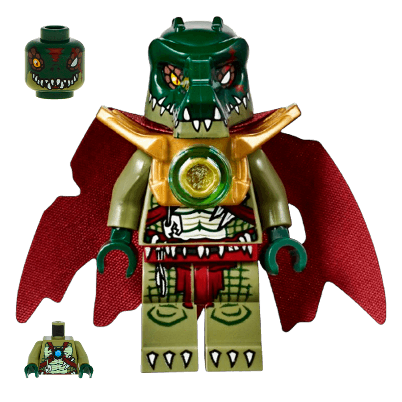 Фигурка Lego Crocodile Tribe Cragger Legends of Chima loc024 Б/У - Retromagaz