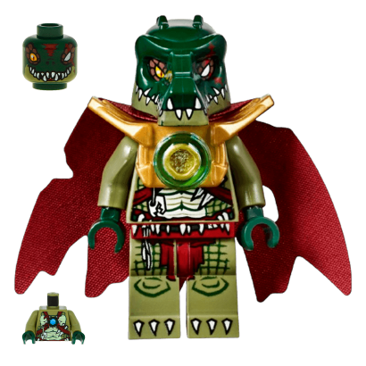 Фигурка Lego Cragger Legends of Chima Crocodile Tribe loc024 1 Б/У - Retromagaz