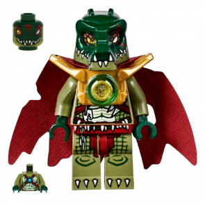 Фигурка Lego Crocodile Tribe Cragger Legends of Chima loc024 1 Б/У - Retromagaz