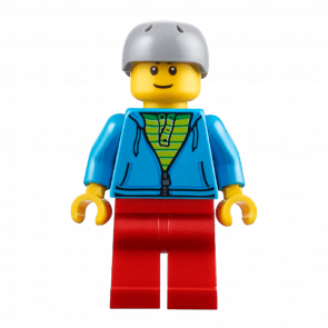 Фігурка Lego City People 973pb2346 Bus Passenger cty0785 Б/У Нормальний
