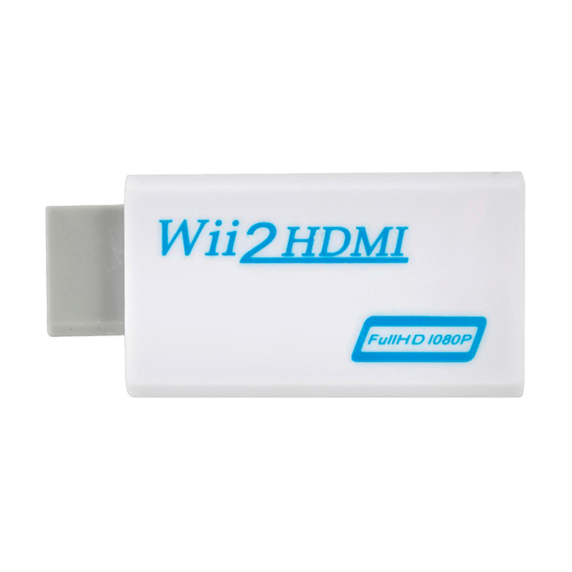 Адаптер RMC Wii Converter HDMI 1.4 + Jack 3.5 - AV Multi Out White Б/У - Retromagaz