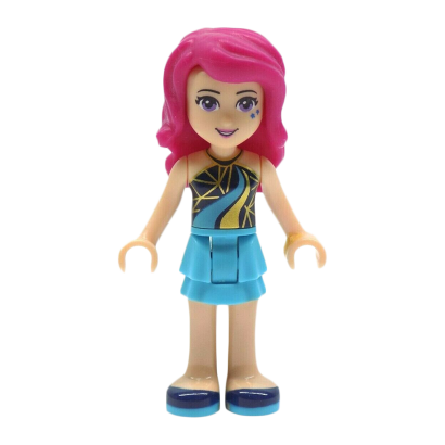 Фигурка Lego Livi Medium Azure Layered Skirt Friends Girl frnd140 1 Б/У - Retromagaz