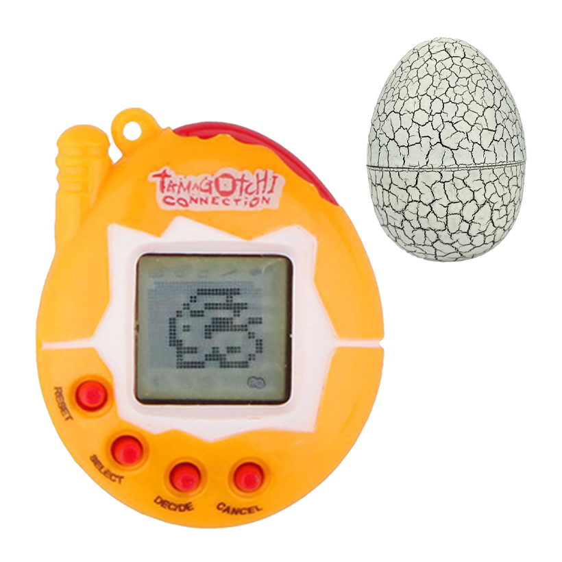 Консоль RMC Tamagotchi Тамагочи Electronic Pet Eggshell Yellow - Retromagaz