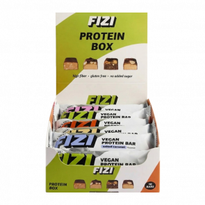 Протеїновий Батончик Fizi Ассорти Protein Box 10 Батончиков 400g - Retromagaz
