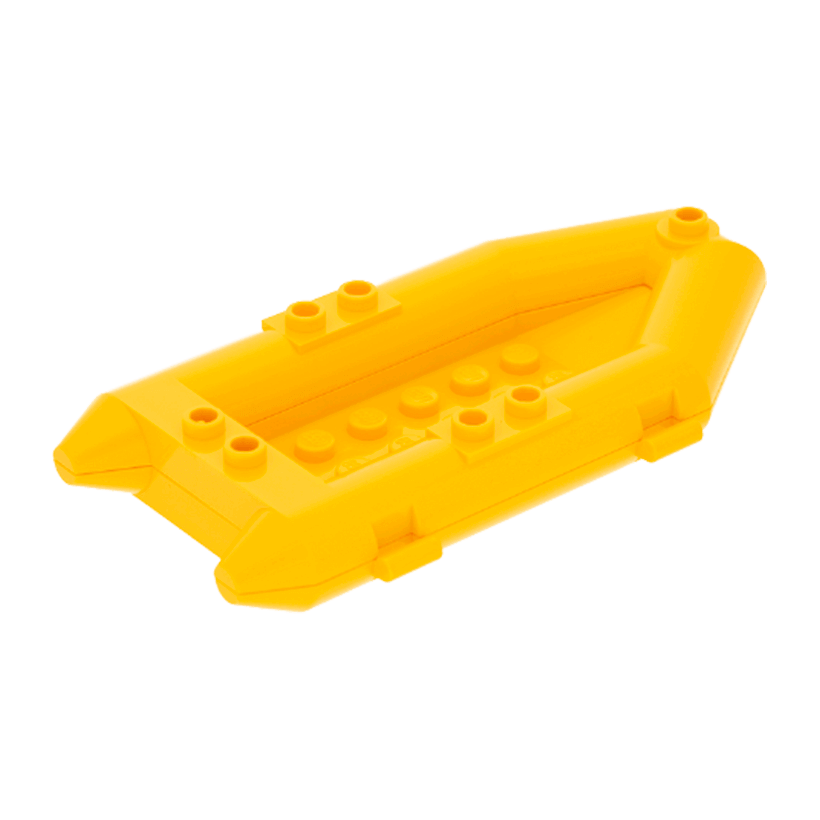 Для Судна Lego Основа Rubber Raft Small 30086 75977 4106548 4501128 4501130 6099480 Yellow Б/У - Retromagaz