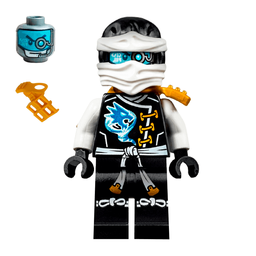 Фігурка Lego Ninja Zane Skybound Ninjago njo0189 70603 Б/У - Retromagaz
